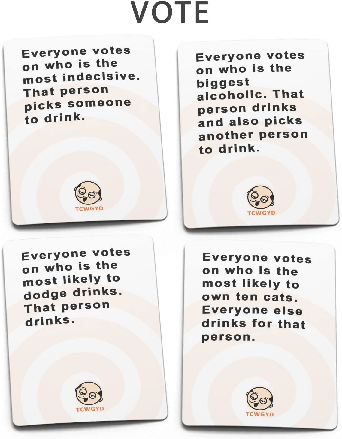 These Cards Will Get You Drunk - Fun Adult Drinking Game for Parties These Cards Will Get You Drunk - Fun Adult Drinking Game for Parties